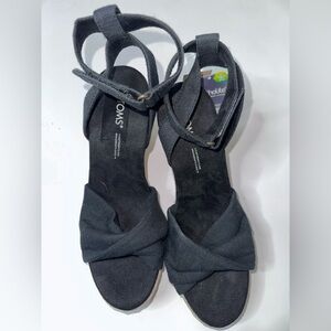Toms Marisela Wedge Sandal NWT